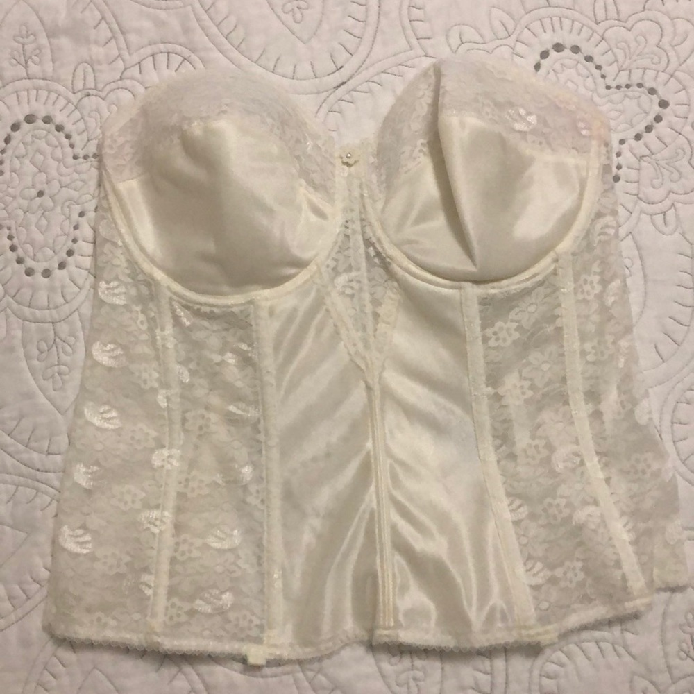 DAVID’S BRIDAL // Lace Corset Bridal Bra